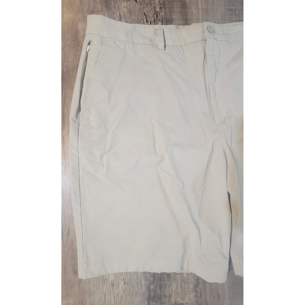 Vineyard Vines On The Go Men 38 Beige Cream Nylon Stretch OTG Shorts - Picture 4 of 12